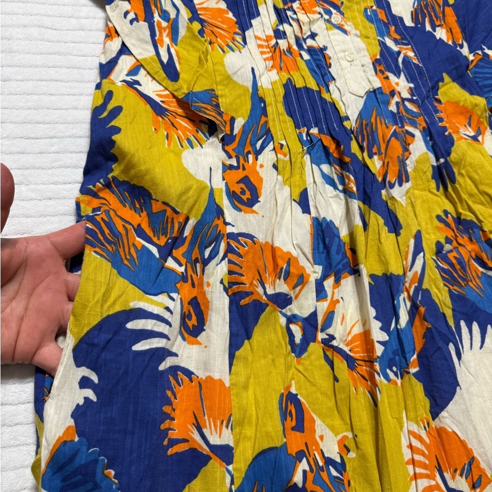 Anthropologie Vibrant Floral Maxi Skirt - Picture 2 of 7